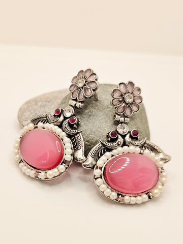 Mandla Dangler from Mrigaya by Nandini for Weddings | Festive Occasions | India Look-Pink - Mrigaya India