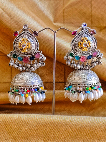 Maharani Mahal Earring Set from Mrigaya by Nandini