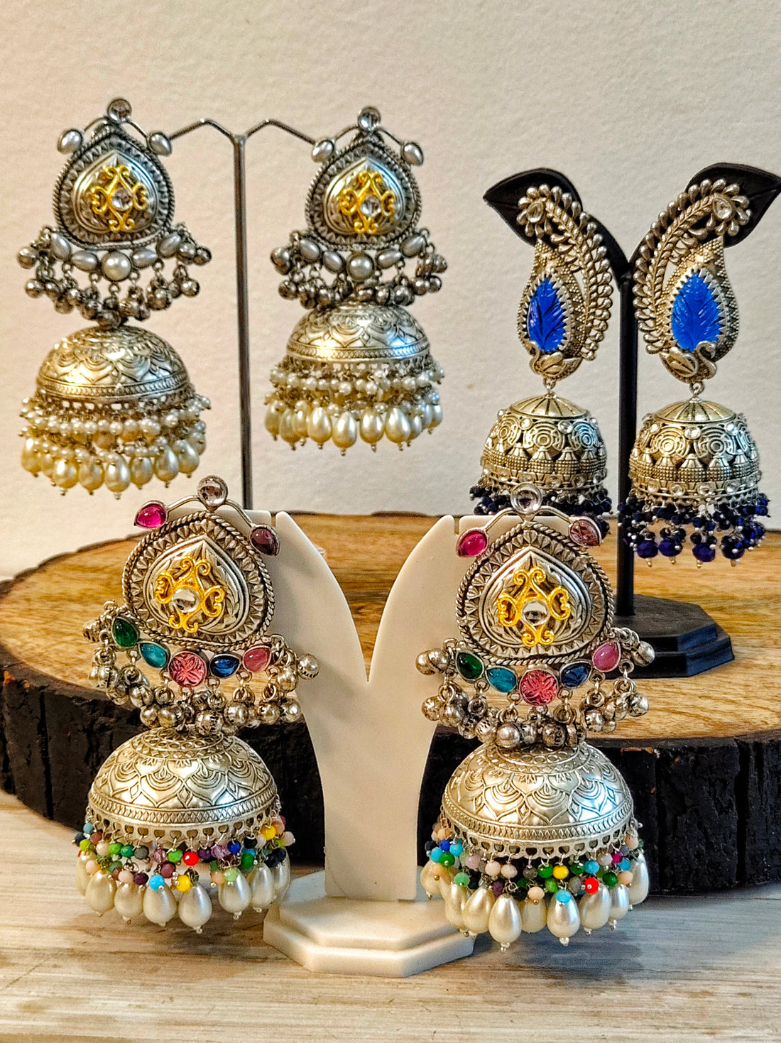 Rani Mahal Jhumka Collection from Mrigaya by Nandini