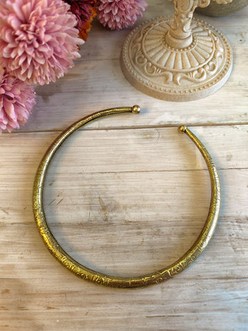 Jodhpuri Hasli for Neck from House of Mrigaya by Nandini for Traditional and Festive Occasions | Gifting | Wedding-Golden__2 Anklet