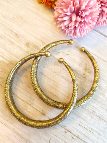 Rajasthani golden neck Hasli from House of Mrigaya by Nandini for Traditional and Festive Occasions | Gifting | Wedding-1 Hasli