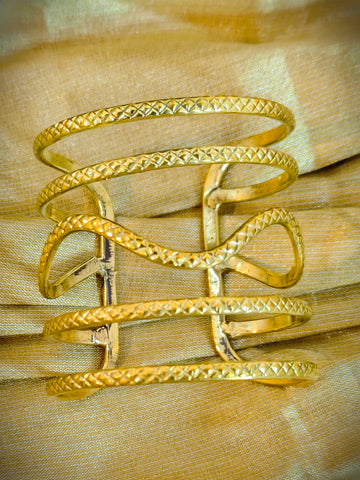Ruban Kada from Mrigaya by Nandini for Traditional and Festive Occasions | Gifting | Wedding-Golden
