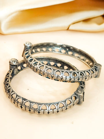 Pant Haath Kada Antique Finish from Mrigaya by Nandini - 2 Bangle