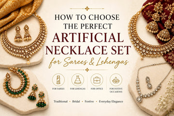 How to Choose the Perfect Artificial Necklace Set for Sarees and Lehengas