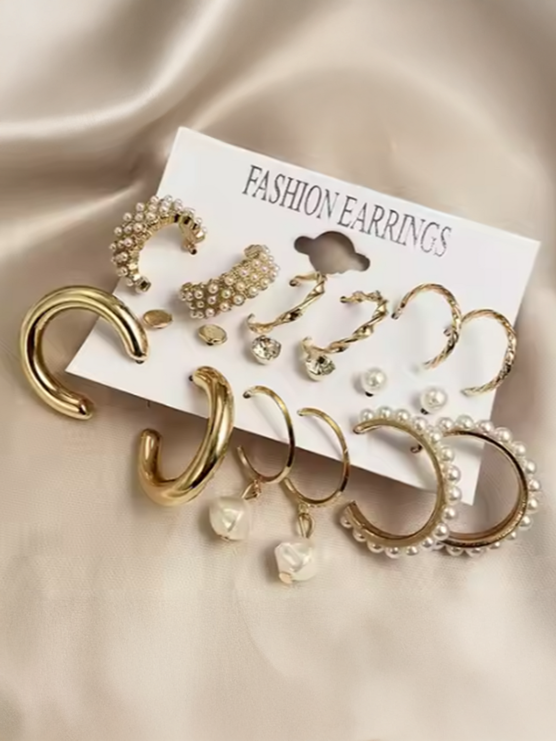 Veena earring Set from Mrigaya by Nandini earrings for festive occasions | for traditional look | for office Indian wear -Pack of any 3 Pakets