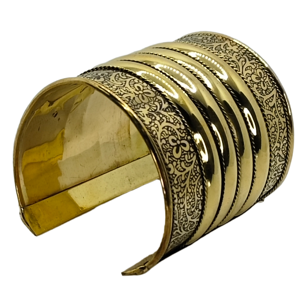 Jwal bracelet (bangle) from Mrigaya by Nandini for Traditional and Festive Occasions | Gifting | Wedding-Golden