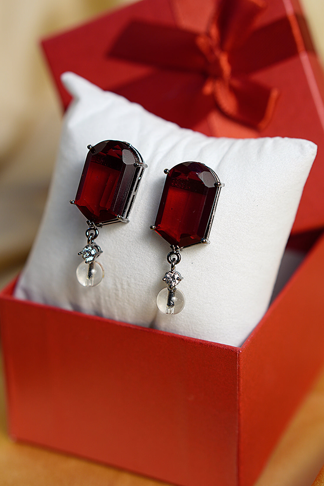 Veloura earring from Mrigaya by Nandini for Party & Office Look light