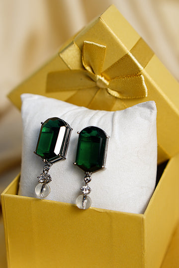 Veloura earring from Mrigaya by Nandini for Party & Office Look light