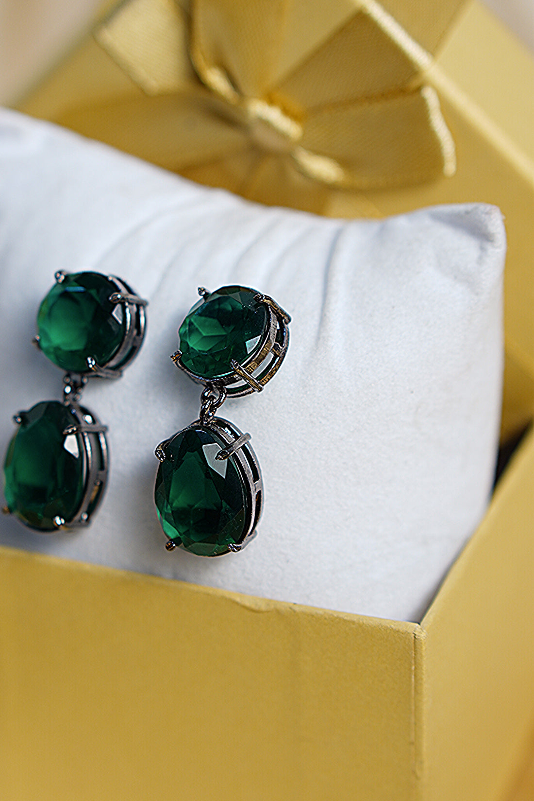 Crystara earring from Mrigaya by Nandini for Party & Office Look light