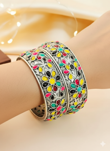 Pachrangi Kada from Mrigaya by Nandini - 2 Kadas