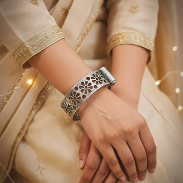 Kaman Kada Antique Finish from Mrigaya by Nandini - 2 Bangles