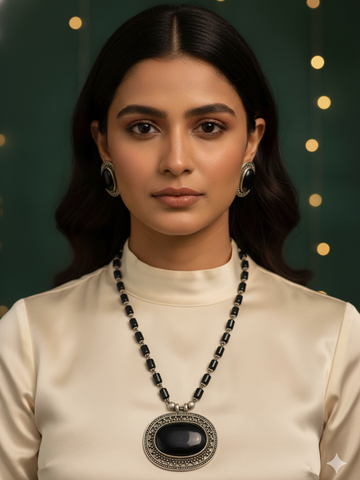 Lalitha'sLight  necklace set from house of Mrigaya by Nandini for Traditional and Festive Indian Look | for Gifting | Premium & Luxury Jewelry