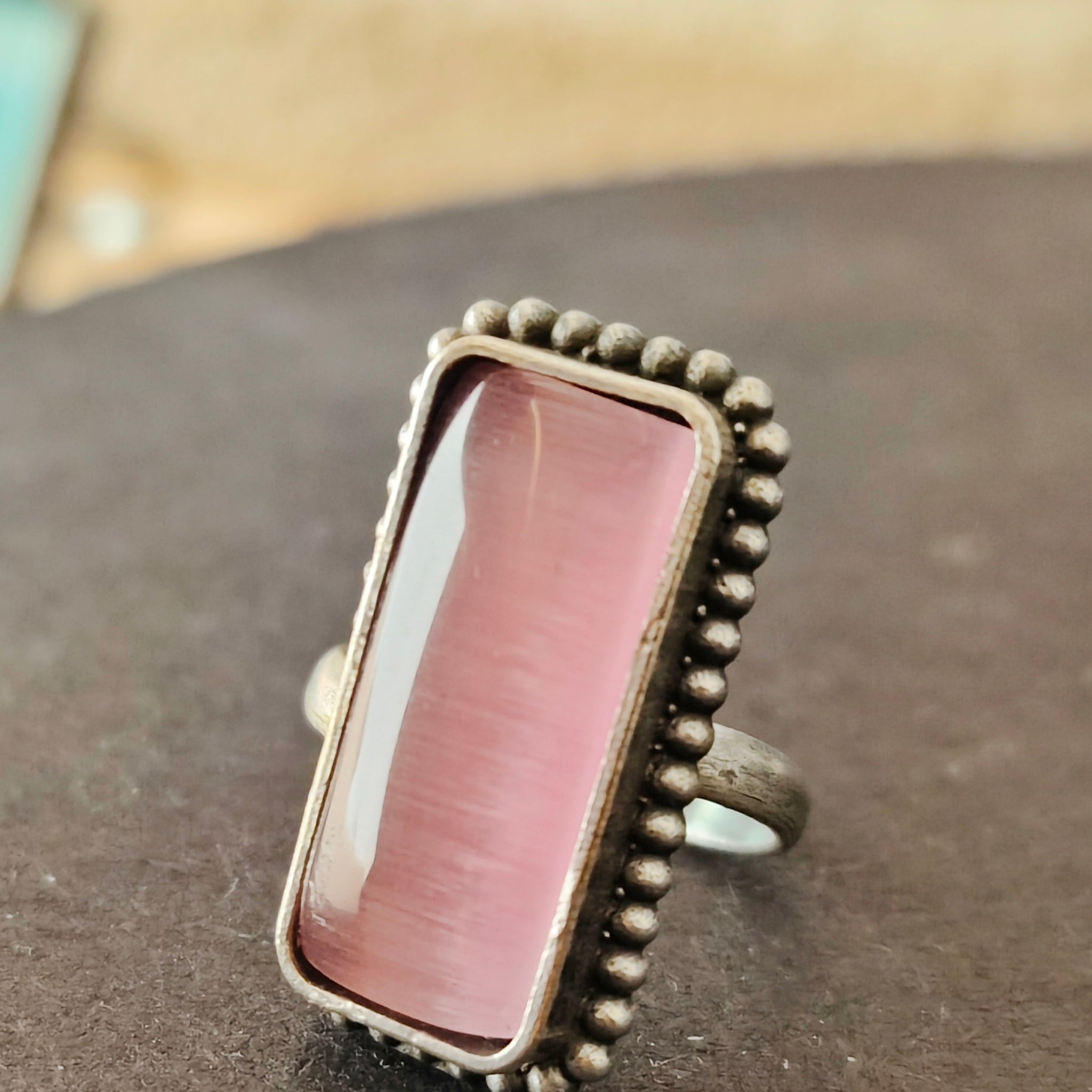 Sankol Multi Colour Rings with antique finish and single big stone for festive occasions | for traditional look | for office Indian wear - Mrigaya India