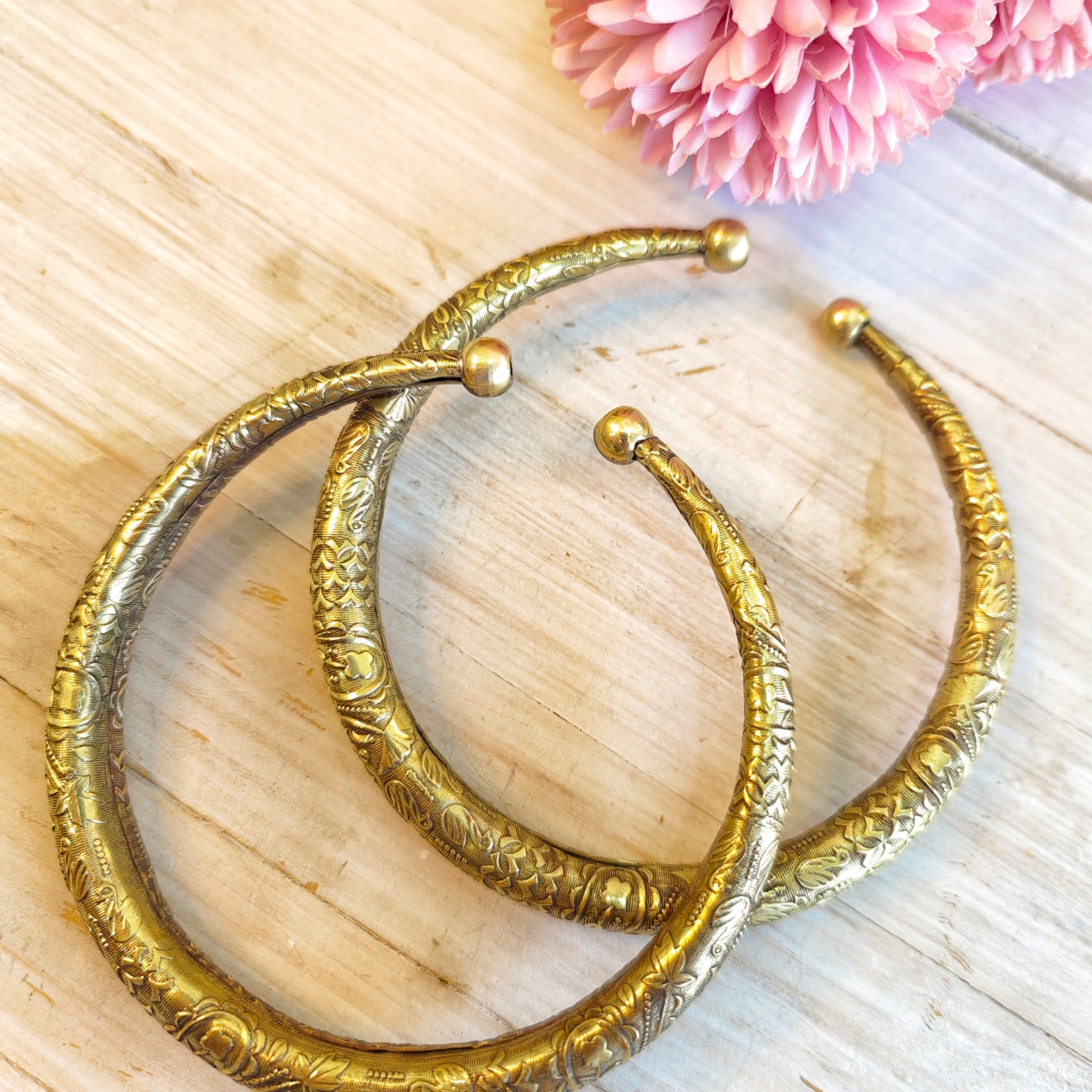 Rajasthani golden neck  Hasli from House of Mrigaya by Nandini for Traditional and Festive Occasions | Gifting | Wedding-1 Hasli