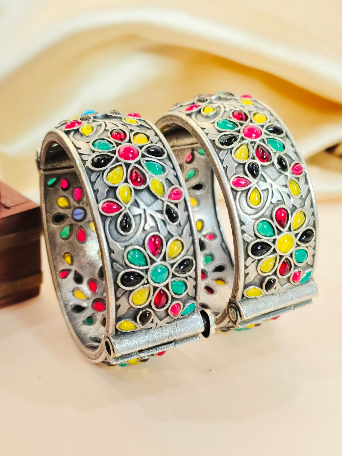 Pachrangi Kada from Mrigaya by Nandini - 2 Kadas