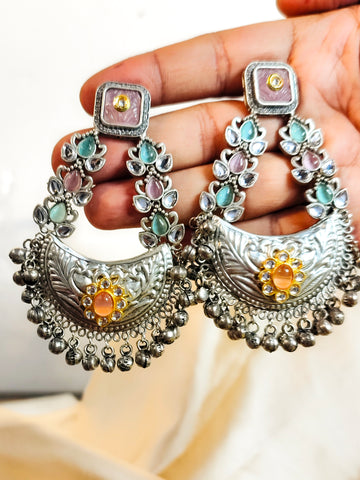 Maharani Latkan Jhumka from Mrigaya by Nandini