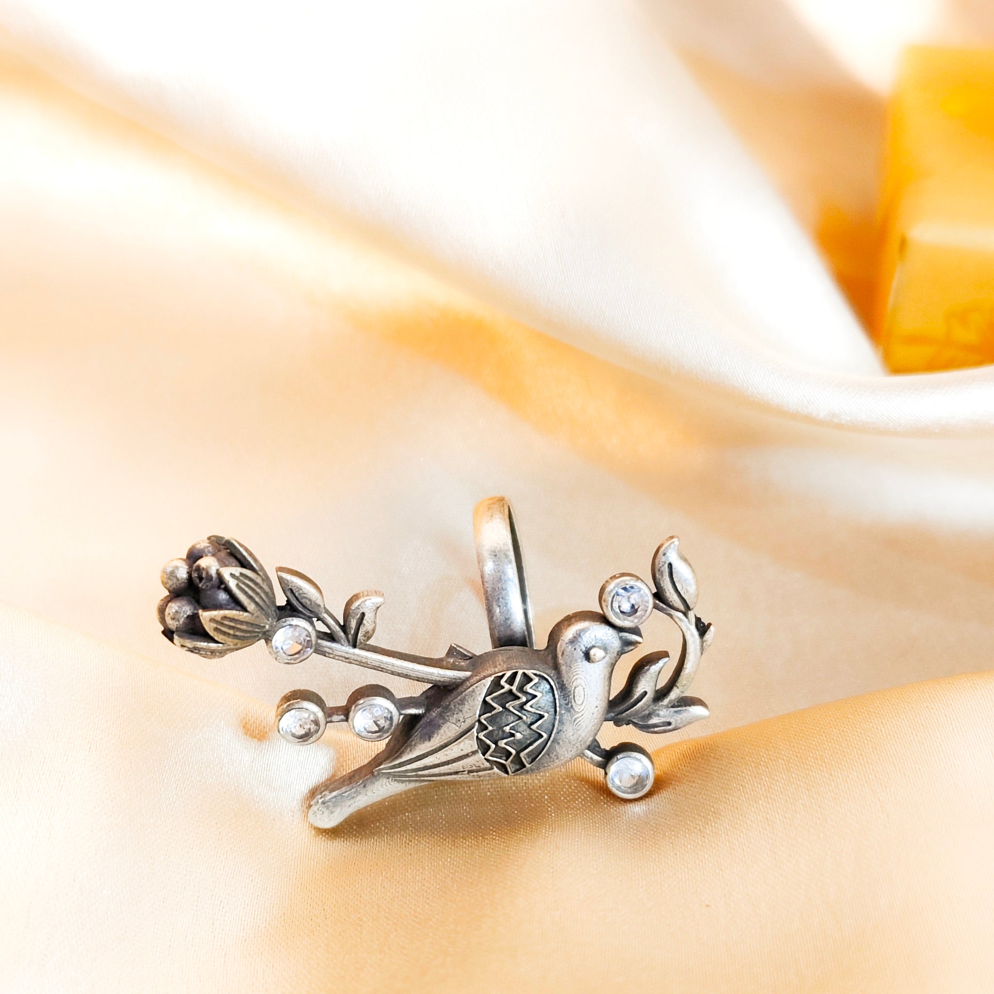 Kayra Ring from Mrigaya by Nandini for festive occasions | for traditional look | for office Indian wear