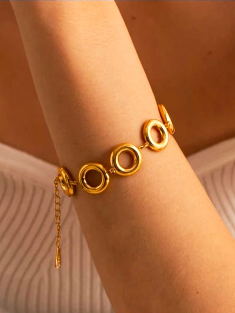 Polo Gold Anti-Tarnish Stainless Steel Bracelet - gold online
