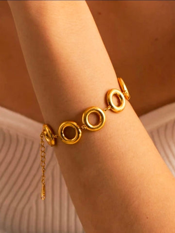 Polo Gold Anti-Tarnish Stainless Steel Bracelet - gold online

