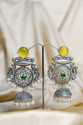 Bhawani - Light Weight Heavy-Look Jhumka Collection - Anti-Tarnish Earrings

