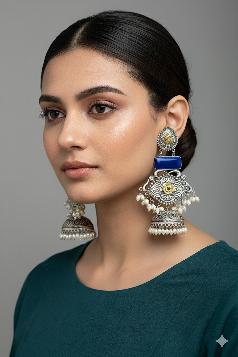 Rajlaxmi Light Weight Heavy-Look Jhumka Collection - Artificial Earrings
