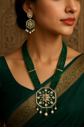 Rajvanshi necklace set for Traditional and Festive Indian Look - Necklace Set

