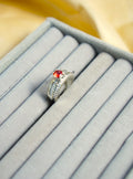 Sterling Colour Statement Rings for festive occasions - Festive Ring
