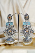 Rajeshwari- Light Weight Heavy-Look Jhumka Collection - Anti-Tarnish Earrings

