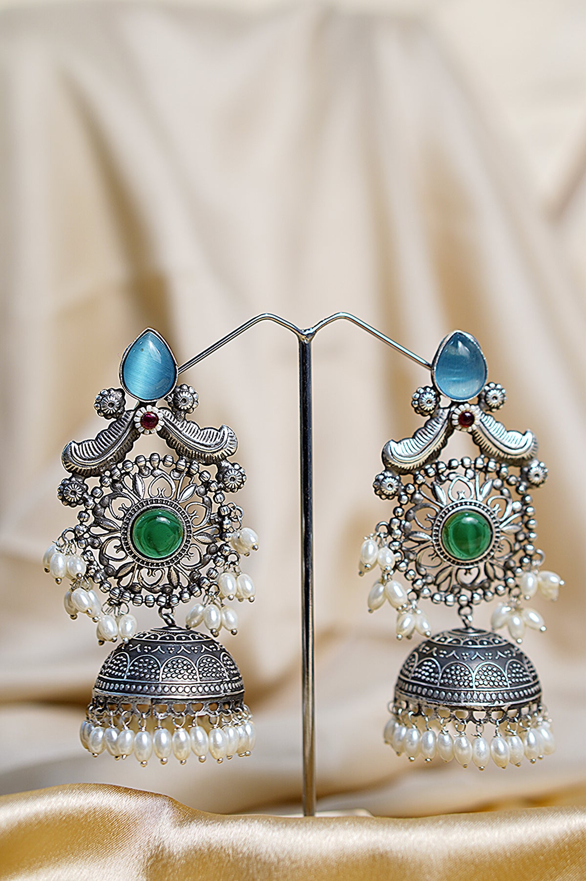 Ratnavati_ Light Weight Heavy-Look Jhumka Collection - Ethnic Earrings
