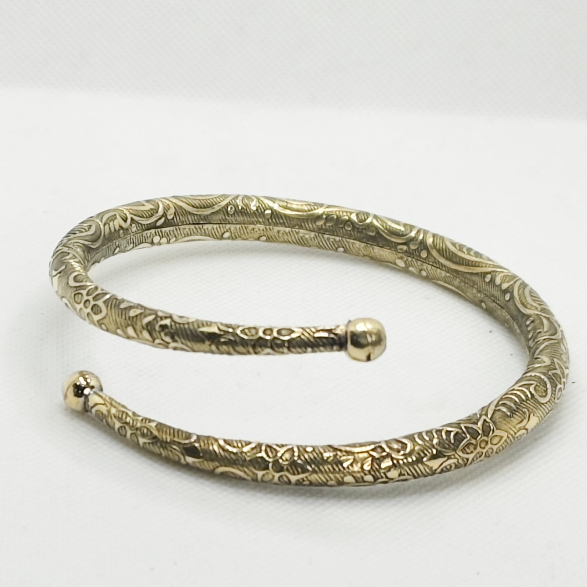 Brass Bell Golden Brass Hasli for Ankle from House of Mrigaya by Nandini ___1 Anklet