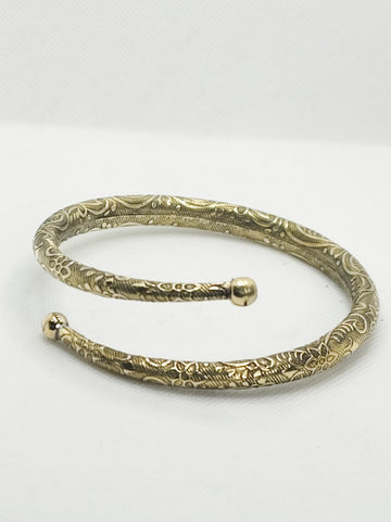 Brass Bell Golden Brass Hasli for Ankle from House of Mrigaya by Nandini ___1 Anklet