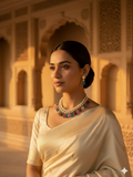 Lakshmi's Blessing necklace set for Traditional and Festive Indian Look - Necklace Set
